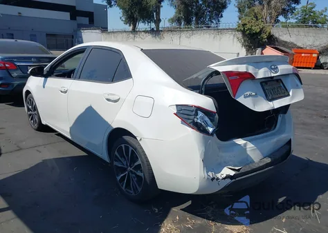 2017 Toyota Corolla Se from USA, damaged, VIN 5YFBURHE1HP592513